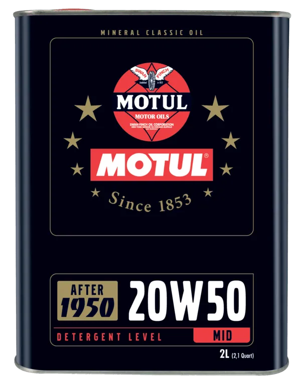20W50 - Huile moteur pour voitures anciennes MOTUL CLASSICOIL20W50 2L