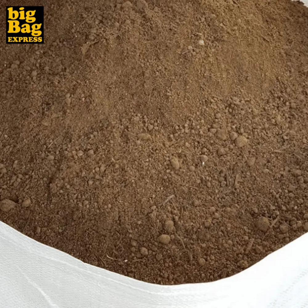Big Bag de 0,4M³ (+/- 480Kg) Terre Criblée Amendée Compostée à 5% - Livraison STANDARD
