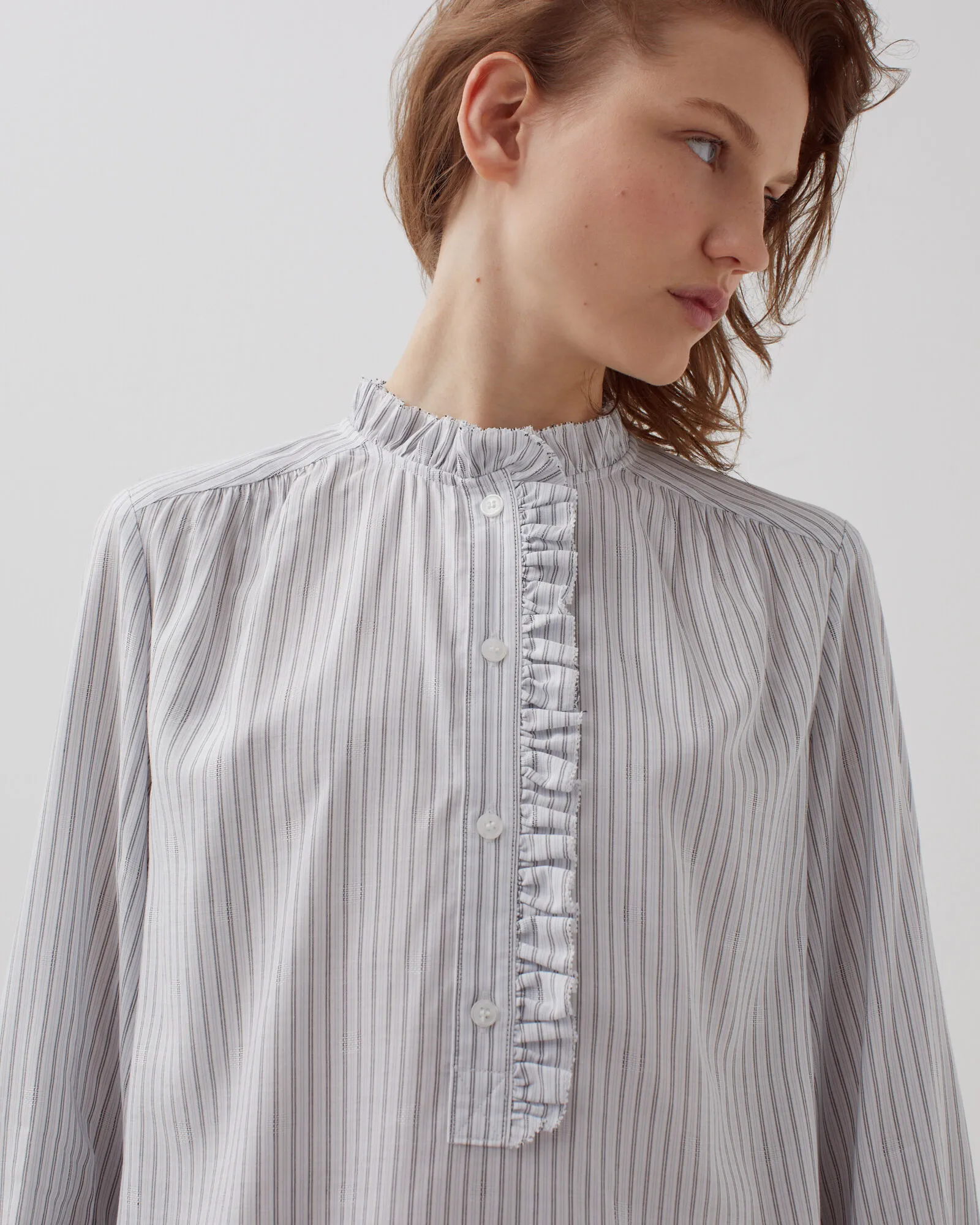 Blouse détails de volants