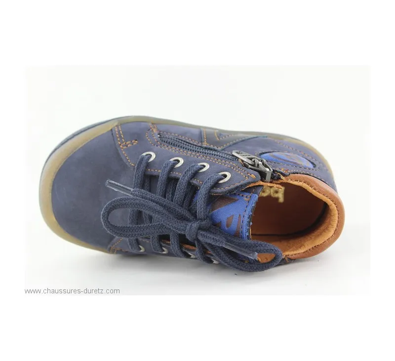 Bottines  Babybotte B3 Bleu Marine