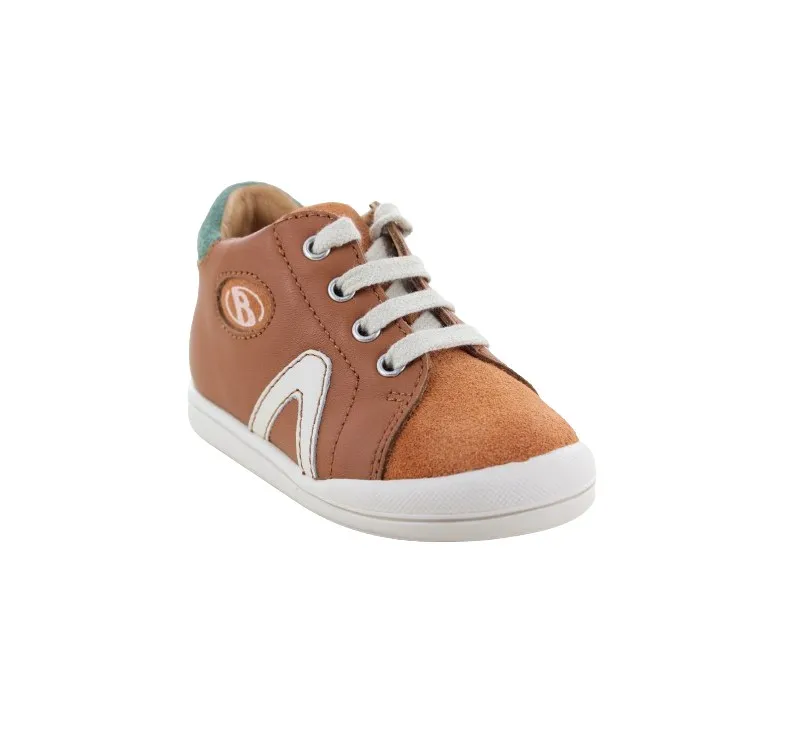 Bottines Garçon  Babybotte B2 Cognac 