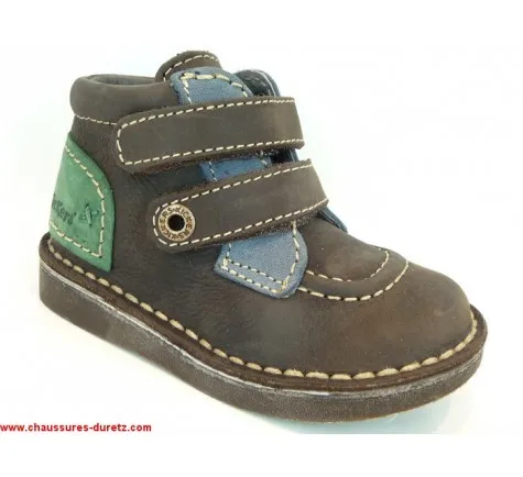 Bottines  Kickers WORKER Marron