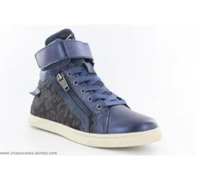 Bottines  Palladium VELEDA Léopard Bleu