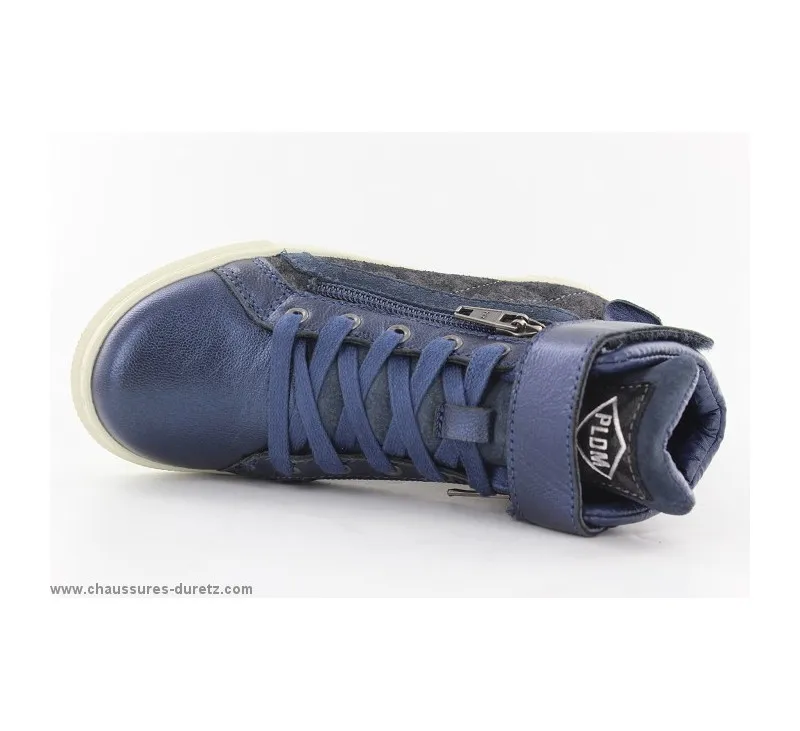 Bottines  Palladium VELEDA Léopard Bleu