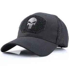 Casquette motard - The punisher