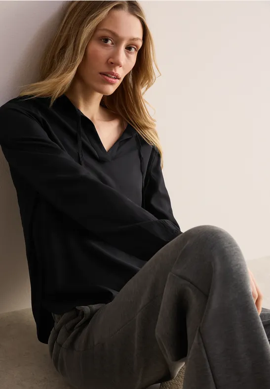 CECIL Blouse en couleur unie 