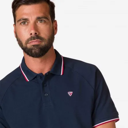 Chemise / polo homme Rossignol Logo Polo Raglan dark navy