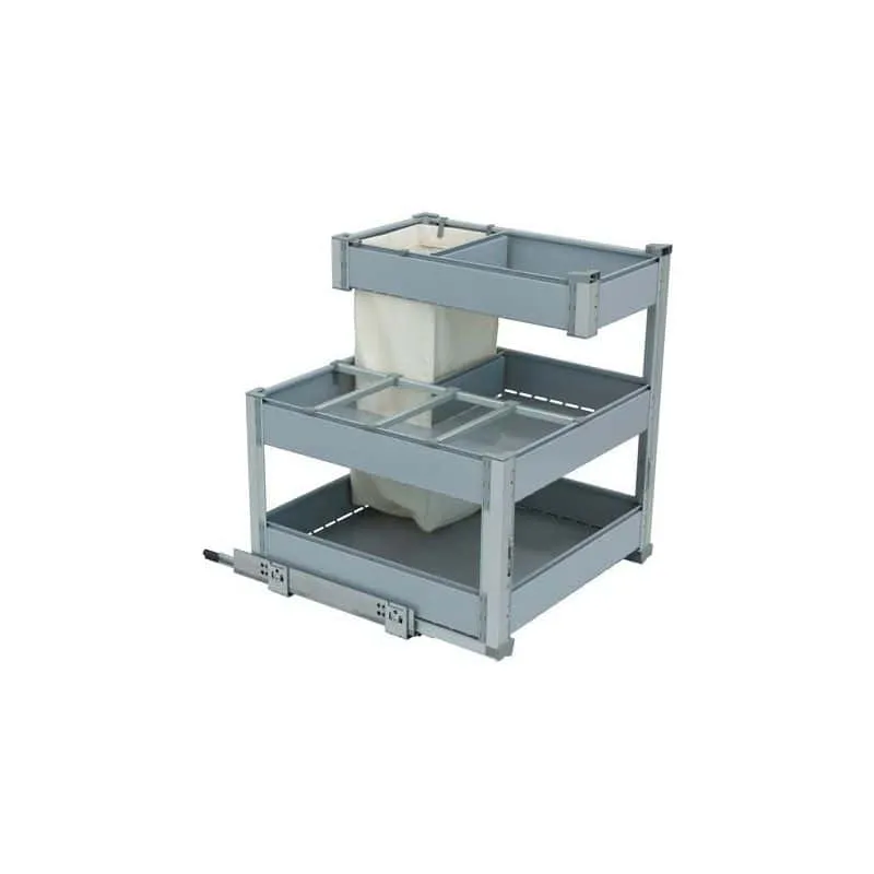 Combiné pain bouteille et aliments ecos line Panier pain, bouteilles et aliments GF3 20B50 GASPERIN