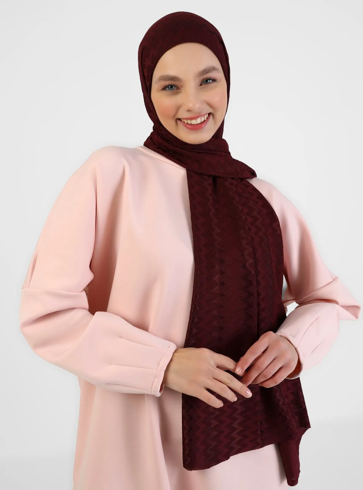Maroon Instant Scarf
