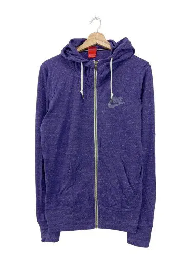 Nike Sweat à capuche bleu moucheté style décontracté