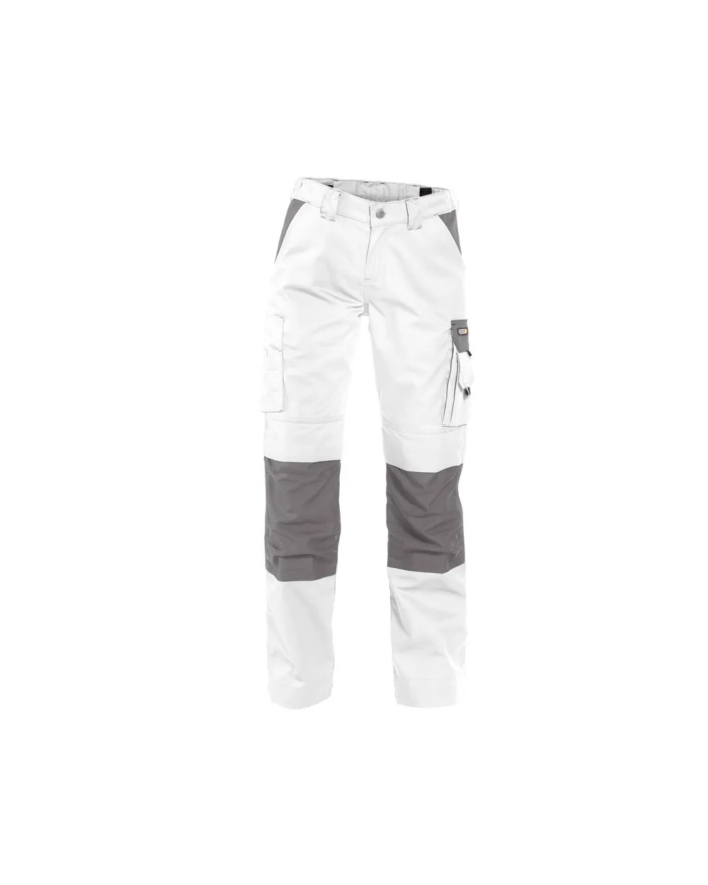 Pantalon de travail femme Boston blanc et gris - DASSY