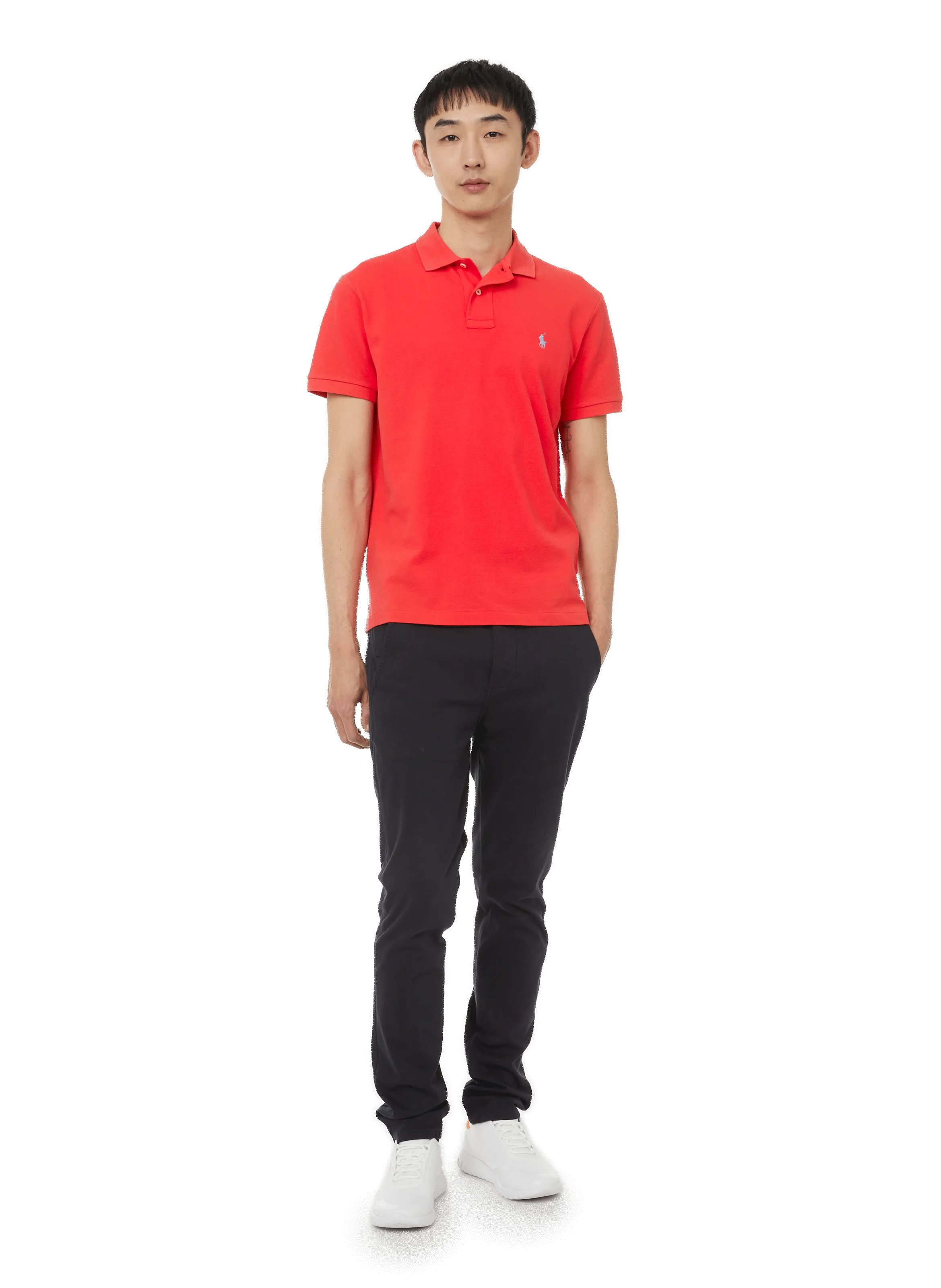 POLO EN COTON PIQUé - POLO RALPH LAUREN pour HOMME | Printemps