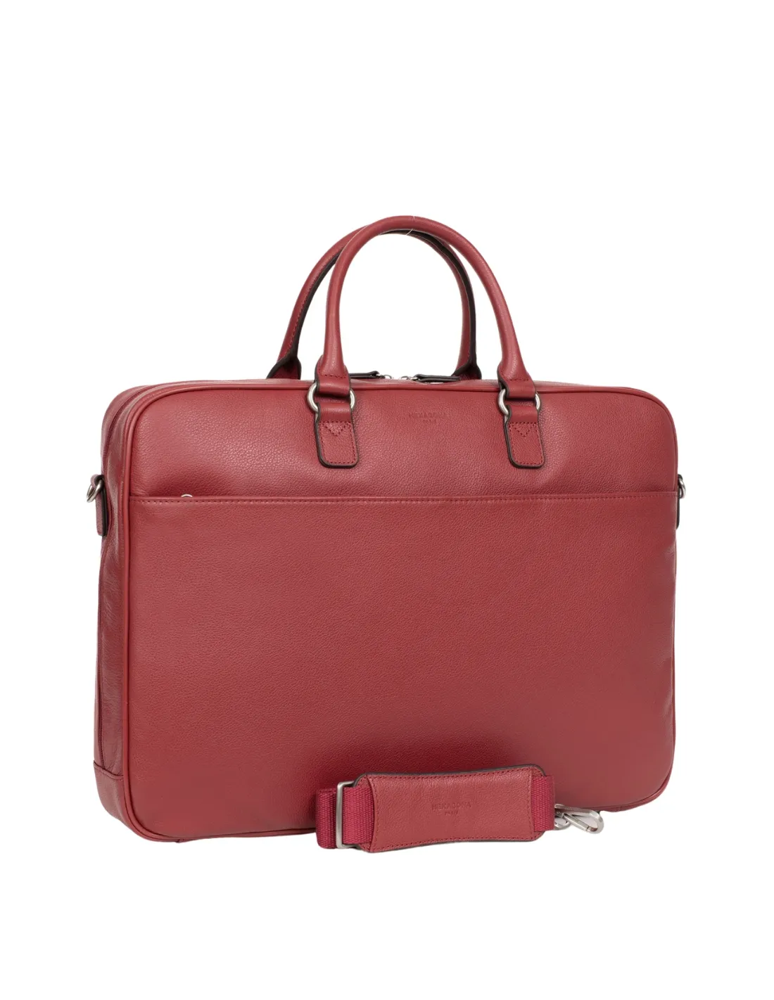 Porte documents Hexagona Ref 61303 Rouge fonce 45.5*32*12 cm