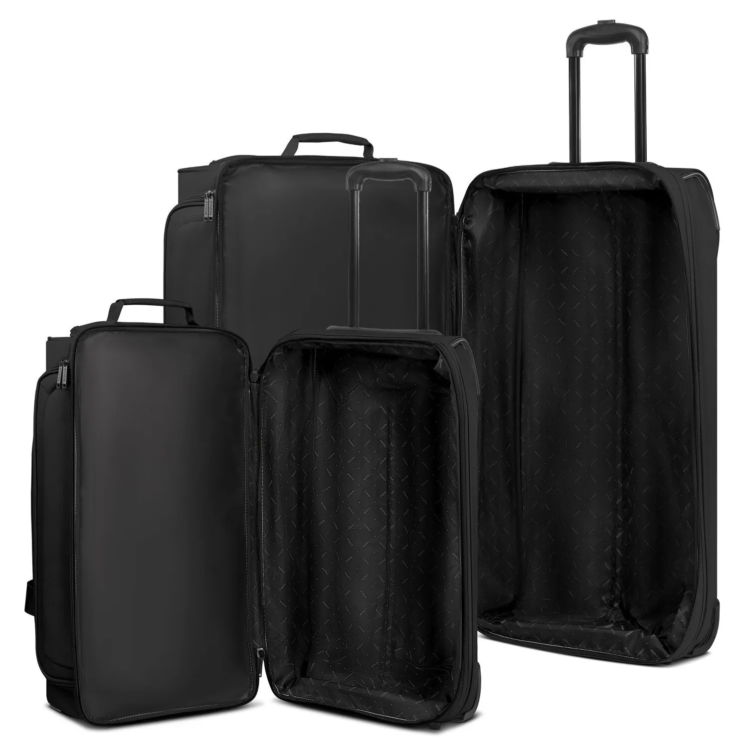 Redolz Sac de voyage Duffle Essentials à 2 roulettes Set 2 pcs. M+L avec soufflet extensible