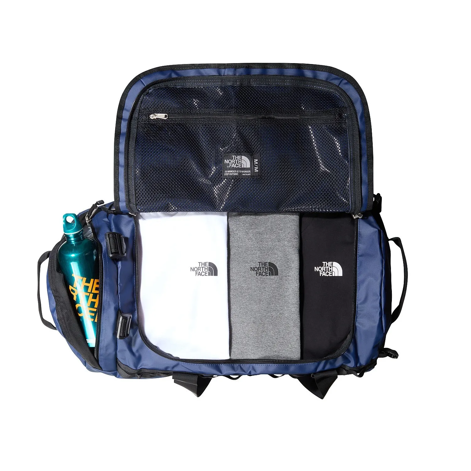 sac bandoulière  The North Face Base Camp Duffel M - Summit Navy/TNF Black/NPF
