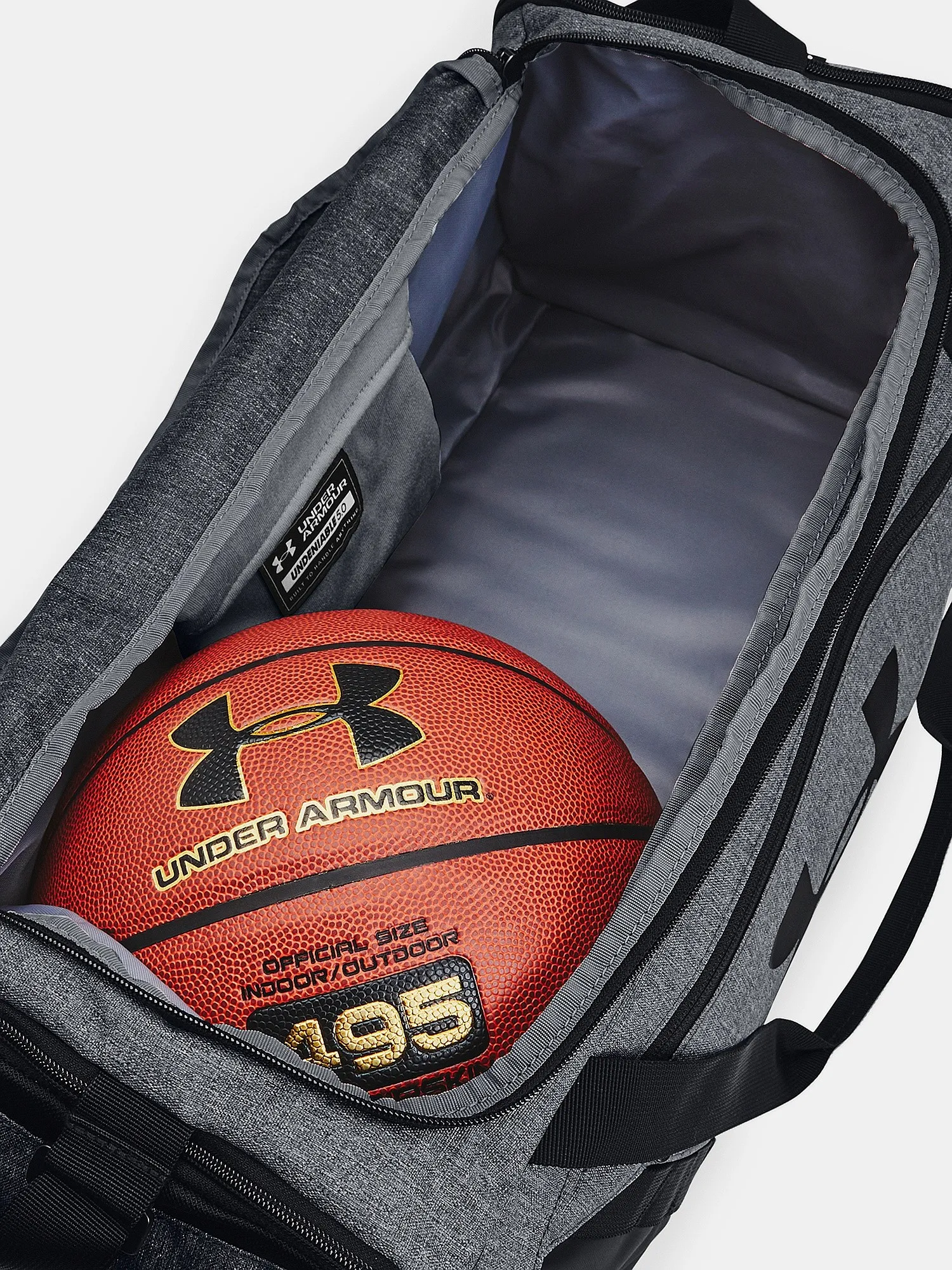 sac bandoulière  Under Armour Undeniable 5.0 SM Duffel - Pitch Gray Medium Heather/Black