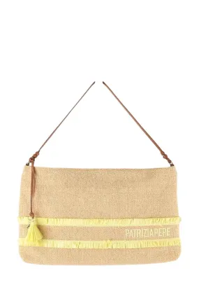 Sac à main beige