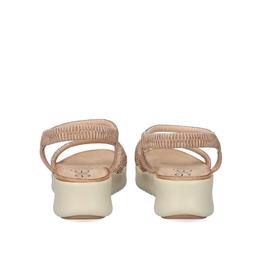SANDALE EXÉ COMFORT BZX23170-PP20 STRASS OR ROSE