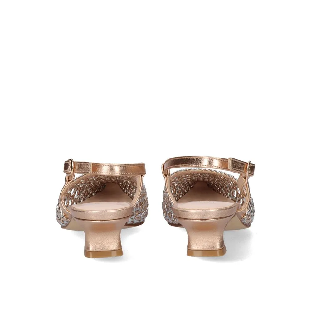 SANDALE TALON EXÉ 2408-03 OR ROSE