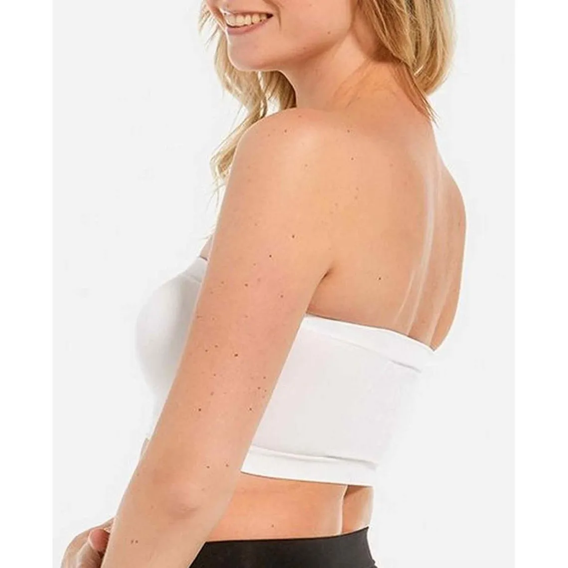 Soutien-gorge bandeau sans armatures - Blanc MAGIC bodyfashion | 3 Suisses