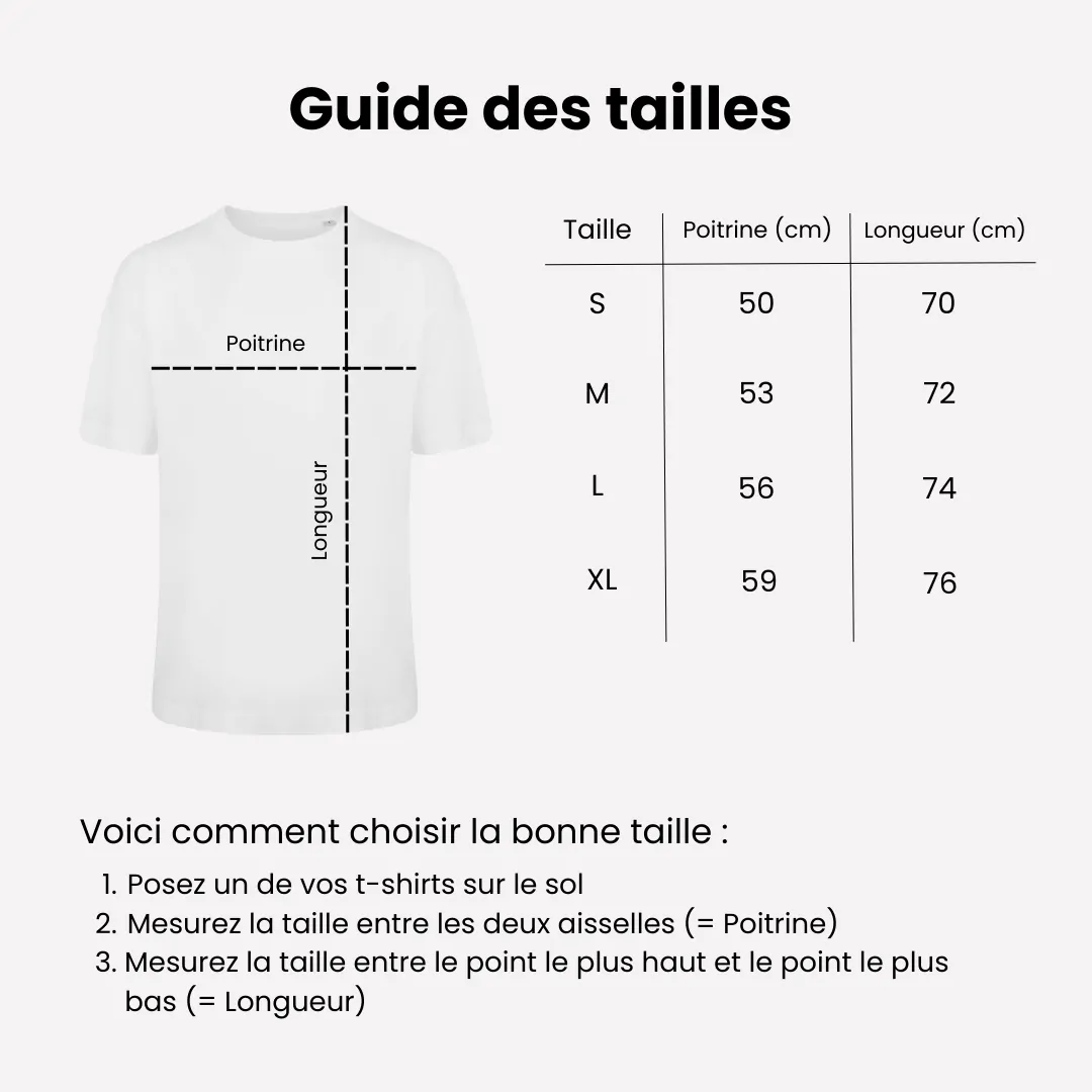 T-shirt personnalisé avec illustration et texte
