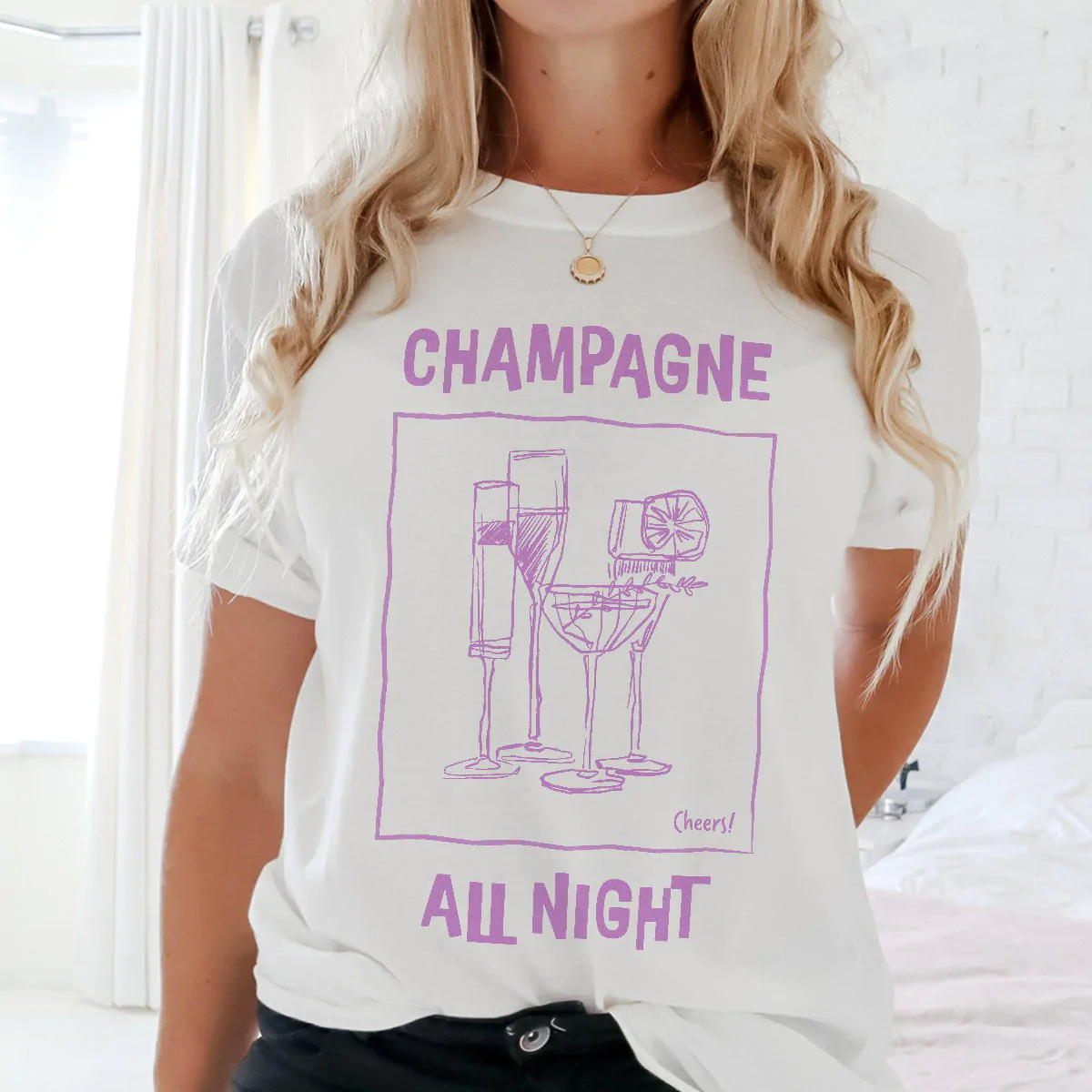T-shirt personnalisé avec illustration et texte