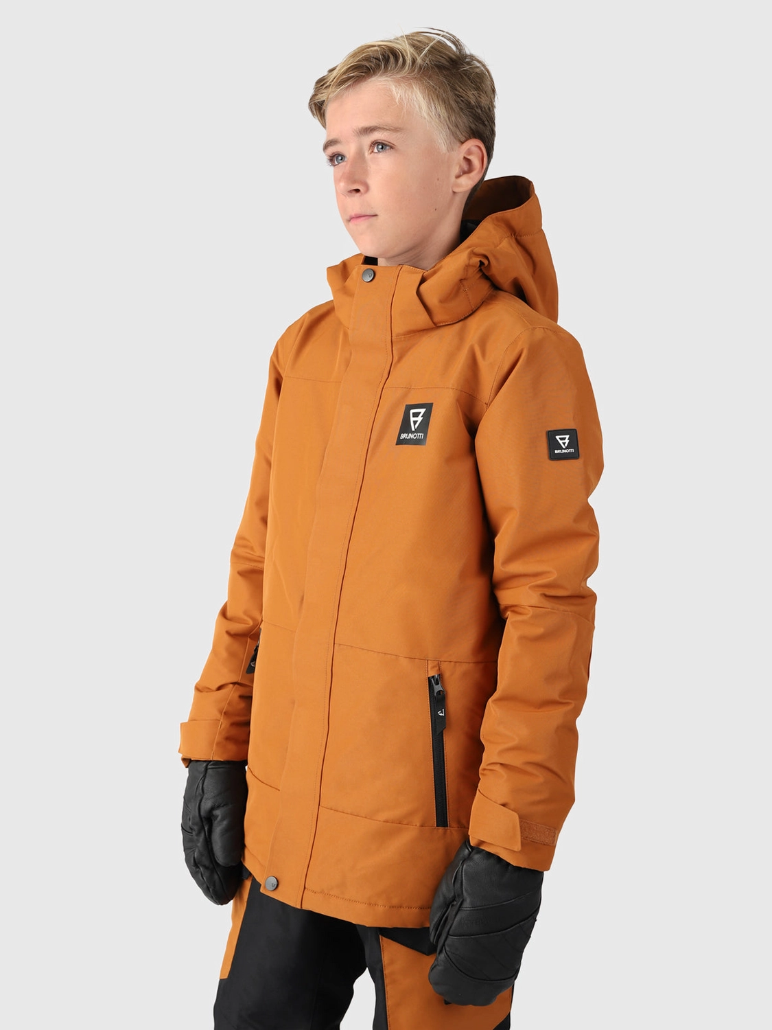 Veste de Ski Brunotti Garçon Stonsy Snow Jacket Tabacco