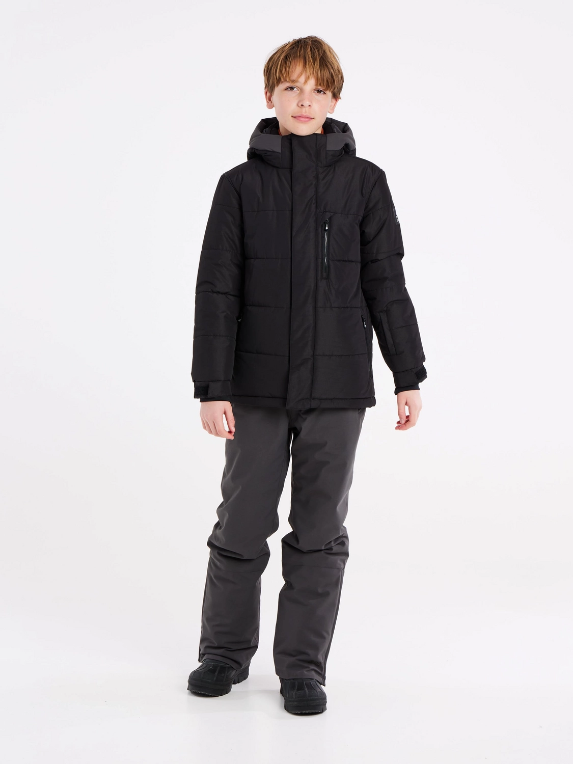 Veste de Ski Protest Garçon Prtsparrow Jr True Black