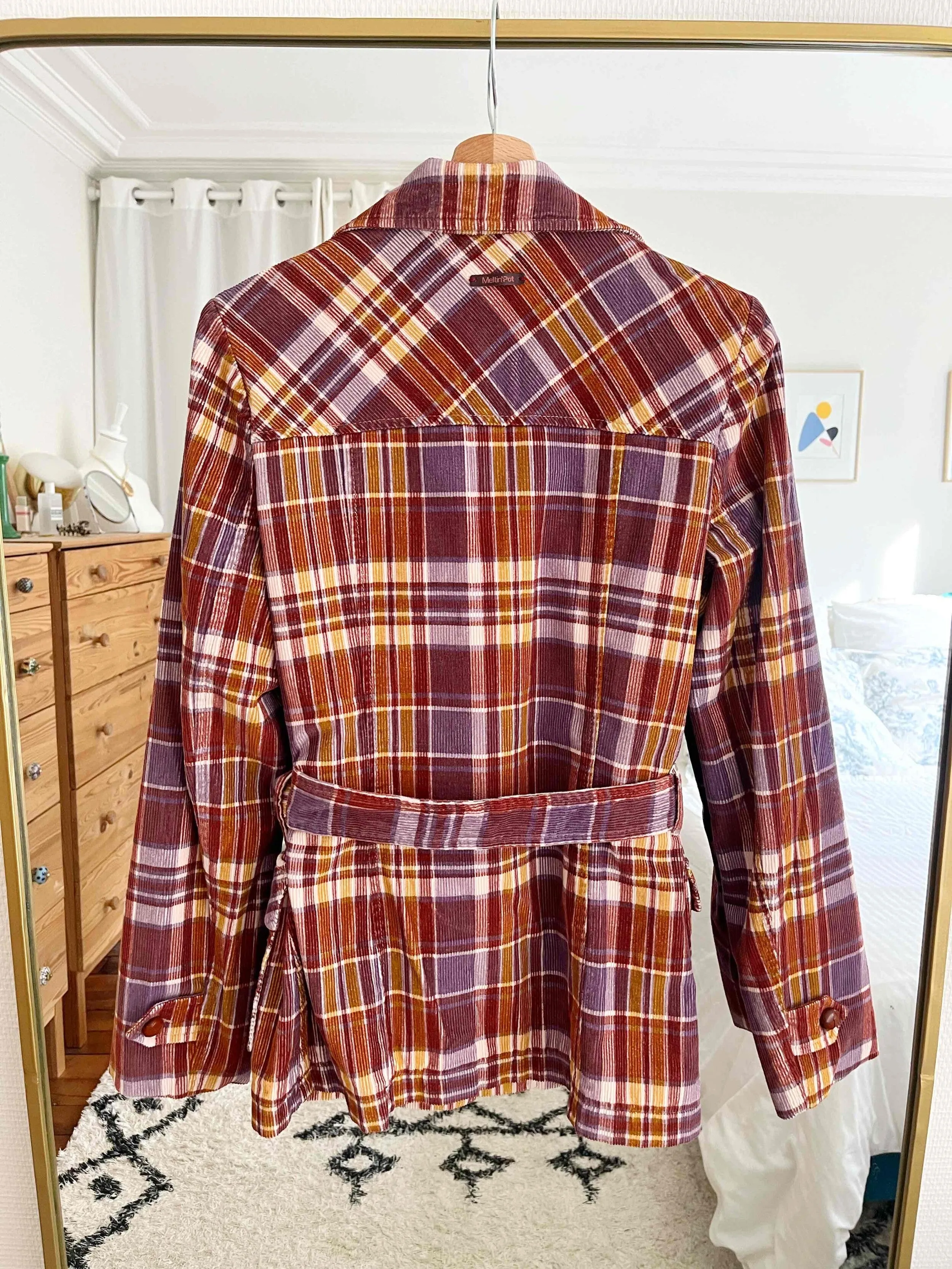 Veste en velours