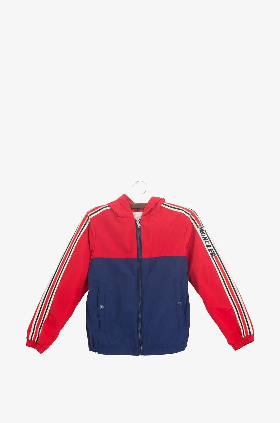Veste légère bicolore à capuche Gittaz