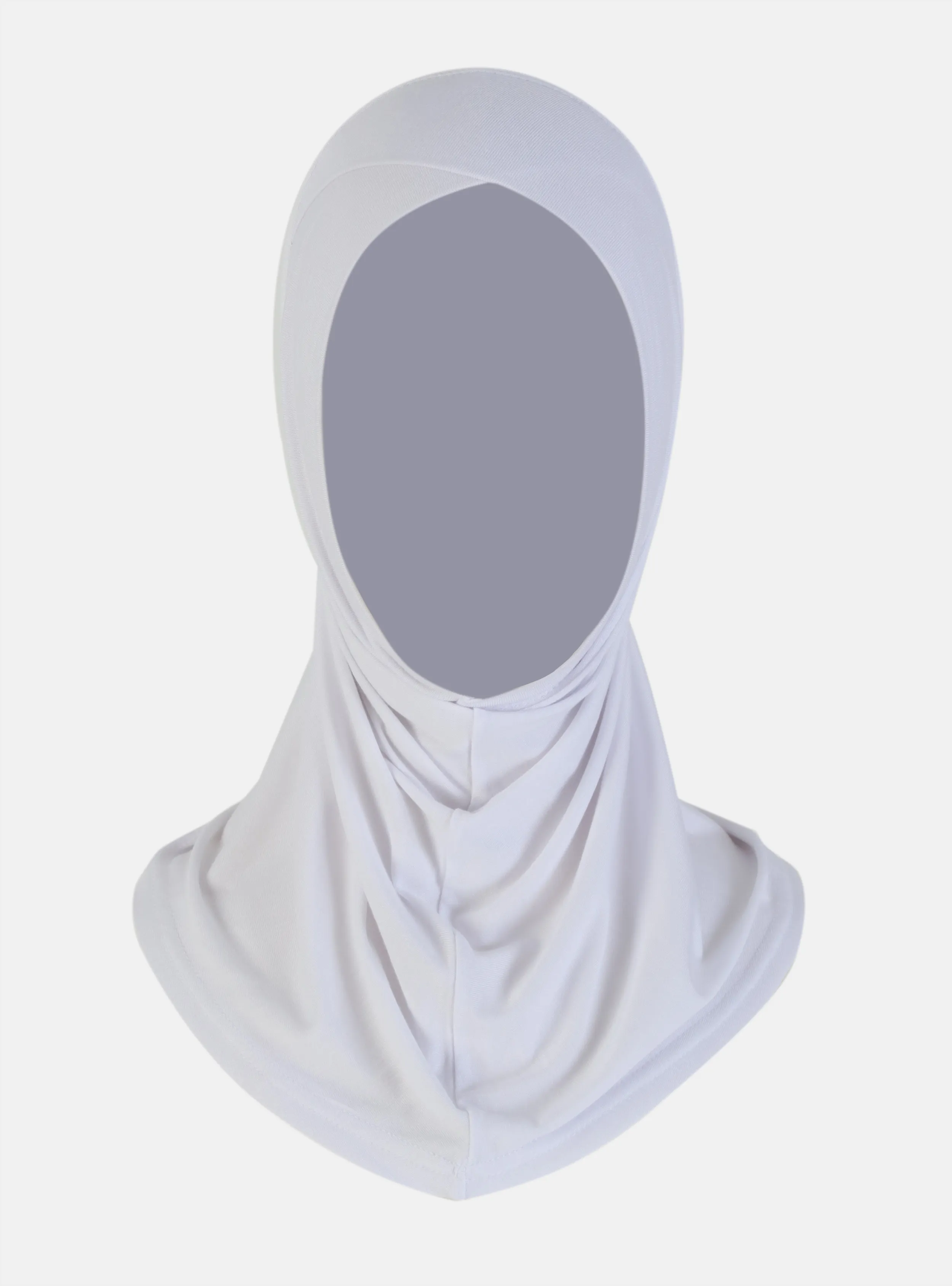 White - Instant Scarf